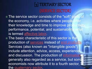 sectors of indian economy | PPTX