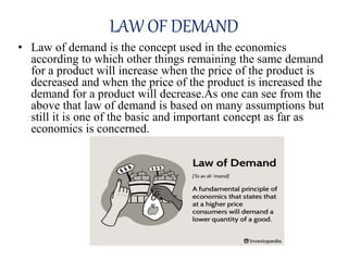 ppt - lecture 2 the law of demand powerpoint... ECONOMICS FOR BUSINESS UNIT 2.pptx