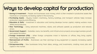 Comprehensive Overview of Capital in Economics: Types, Attributes, and ...