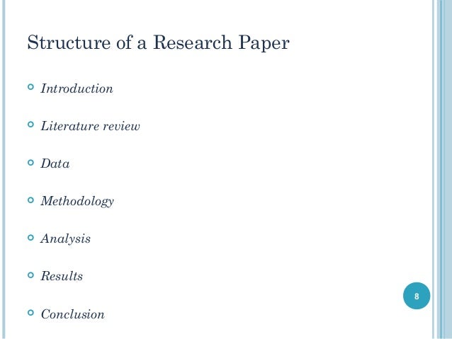 How to write an academic paper in economics