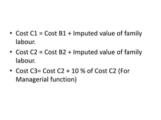 Economics T Class 9 Cost of Production and Cost of Cultivation.pptx