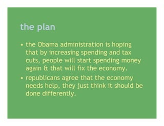 Economic Stimulus Package