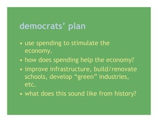 Economic Stimulus Package