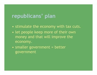 Economic Stimulus Package