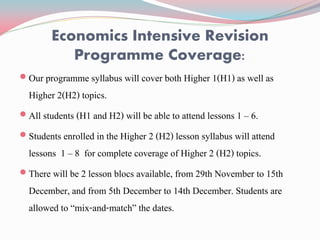Economics Tuition Slide 3