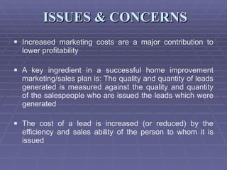 <ul><li>Increased marketing costs are a major contribution to lower profitability </li></ul><ul><li>A key ingredient in a ...