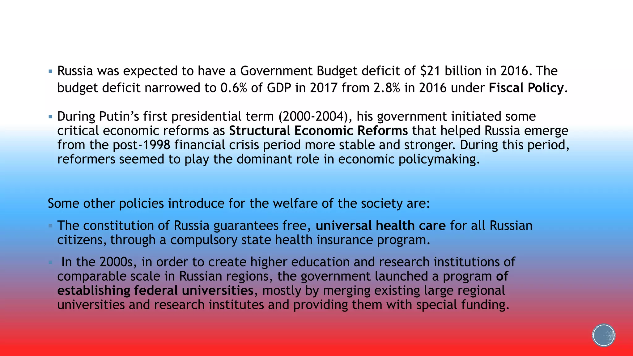 Economy of Russia | PPTX