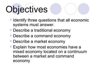 Economic Systems | PPT