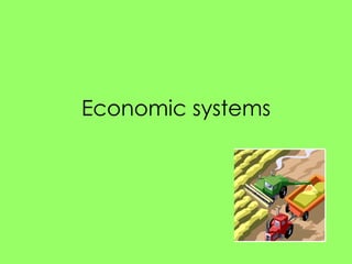 Economic systems 