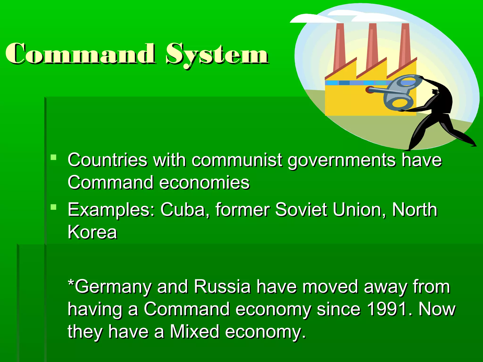 Economic systems | PPT