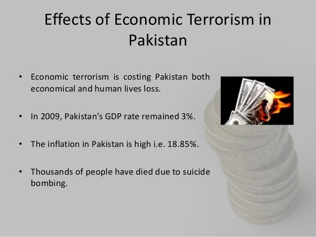 Economic terrorism in pakistan