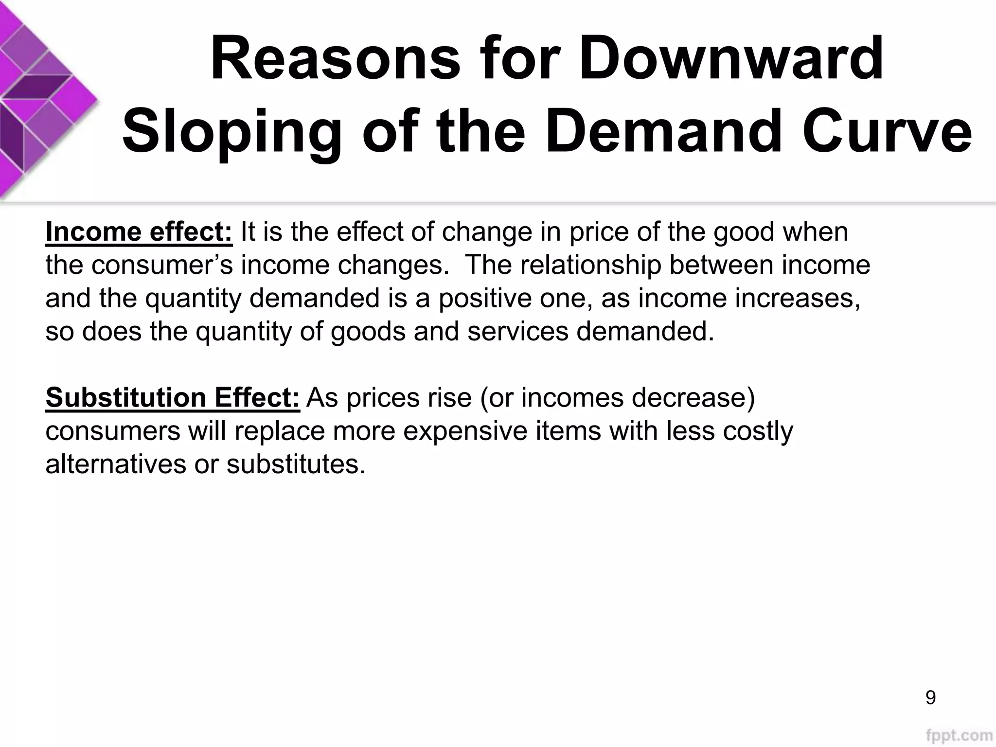 Economic theory market demand and supply | PPTX