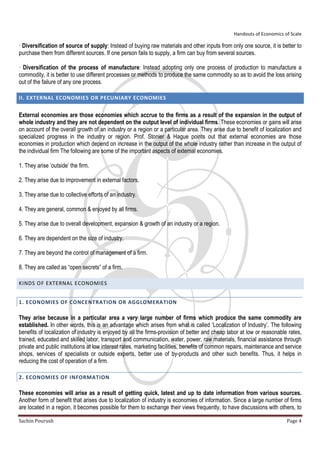 Economies of scale | PDF