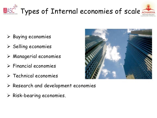 economies of scale