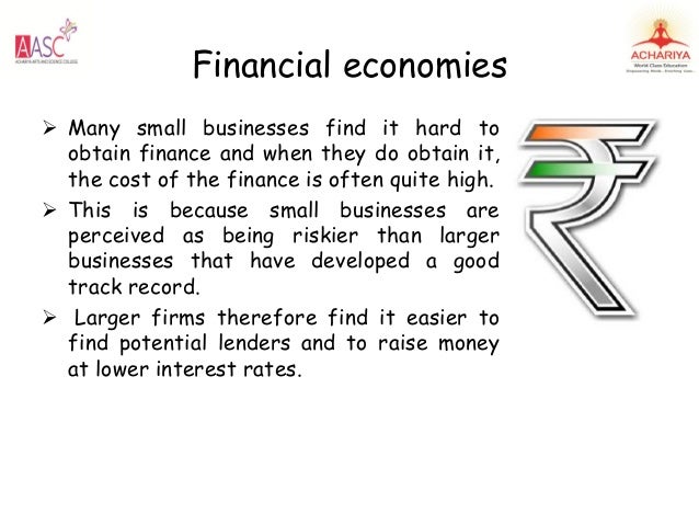 economies of scale