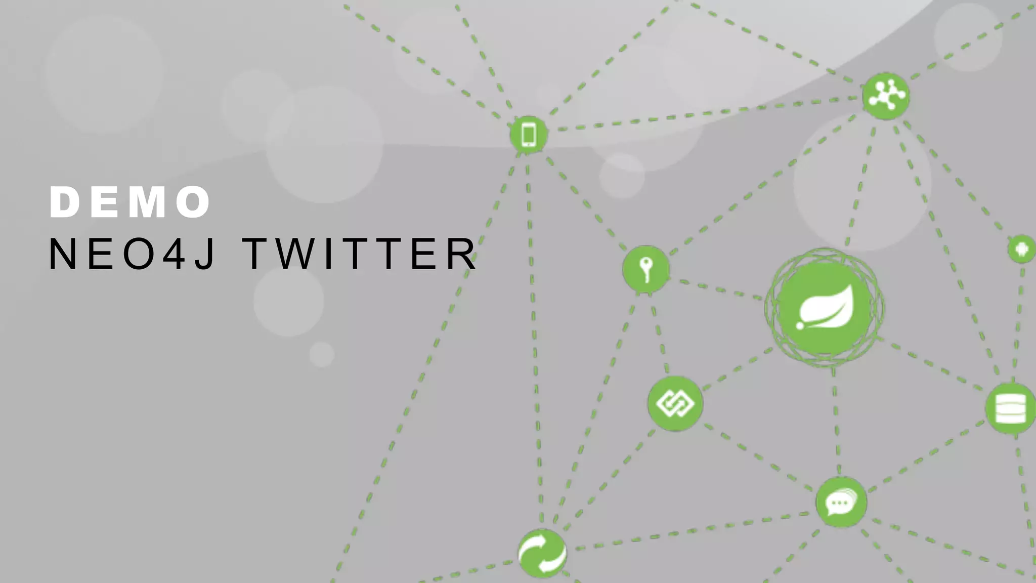 DEMO 
NEO4J TWITTER 
 
