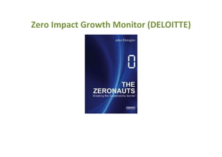 Zero Impact Growth Monitor (DELOITTE)
 
