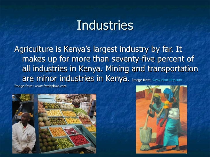 Economy and natural resources of kenya