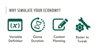 Game Economy Balancing Workshop | PDF