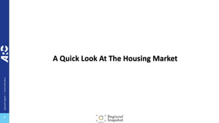 regional
impact
+
local
relevance
+
A Quick Look At The Housing Market
 
