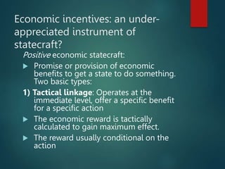Statecraft Type Economy the state craft .ppt