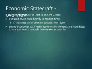 Statecraft Type Economy the state craft .ppt