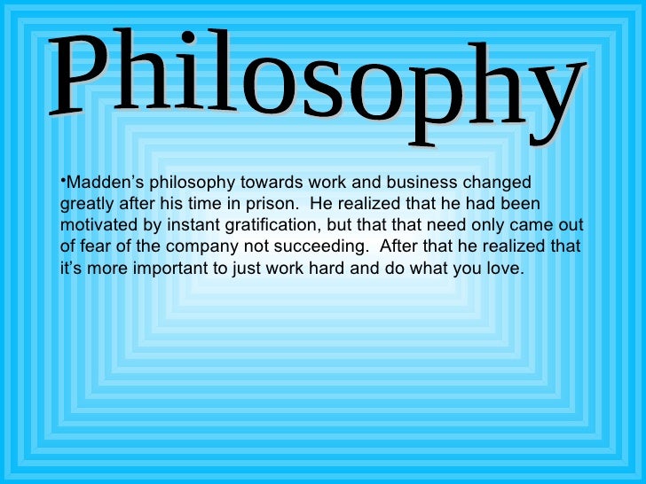 philosophy towards work