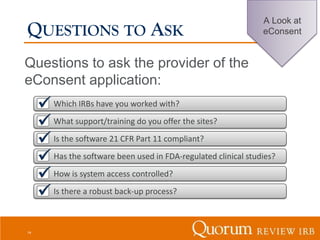 Top 4 eConsent Questions in Clinical Research: Forms & More
