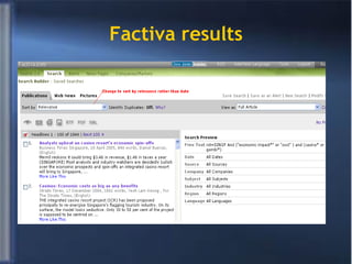 Factiva results 
