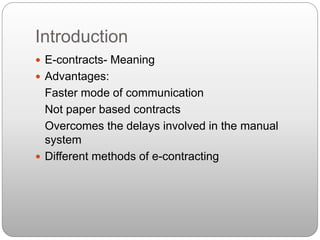 Econtracts | PPTX