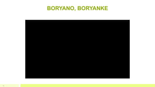 BORYANO, BORYANKE
13
 