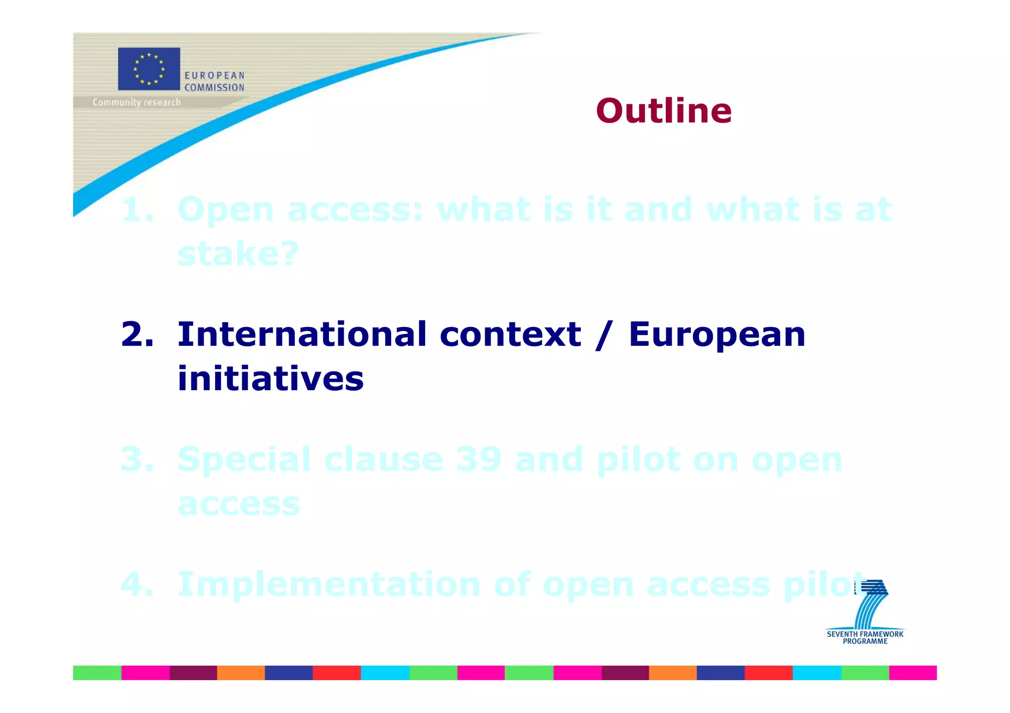 Ec Open Access Pilot Ppt En