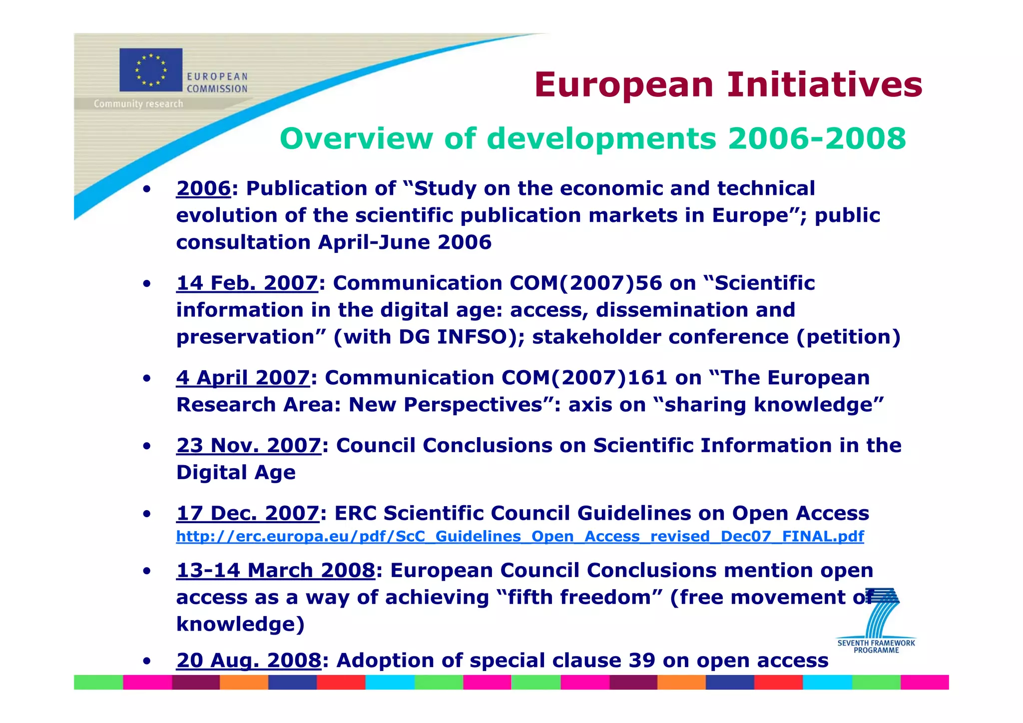Ec Open Access Pilot Ppt En