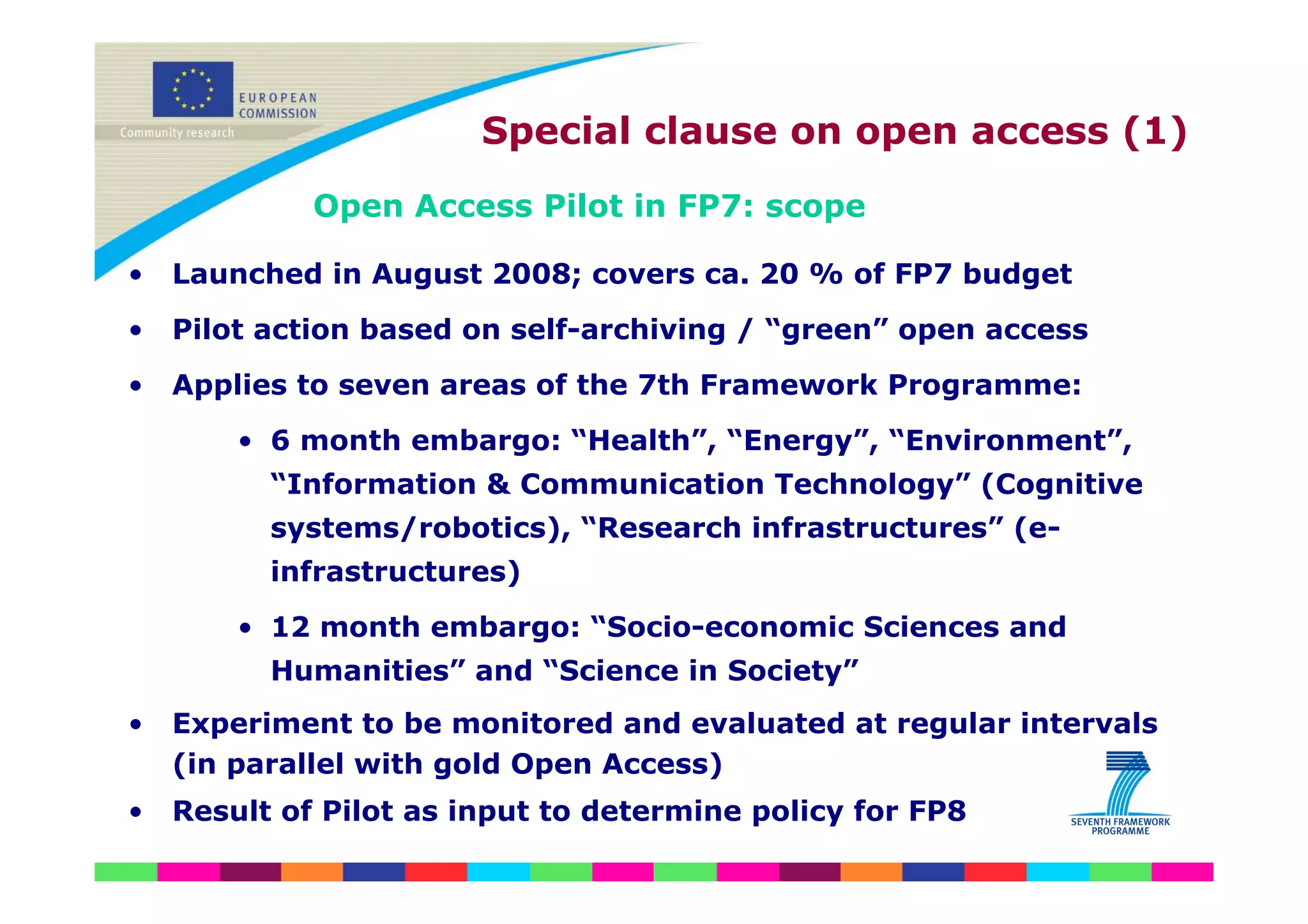 Ec Open Access Pilot Ppt En