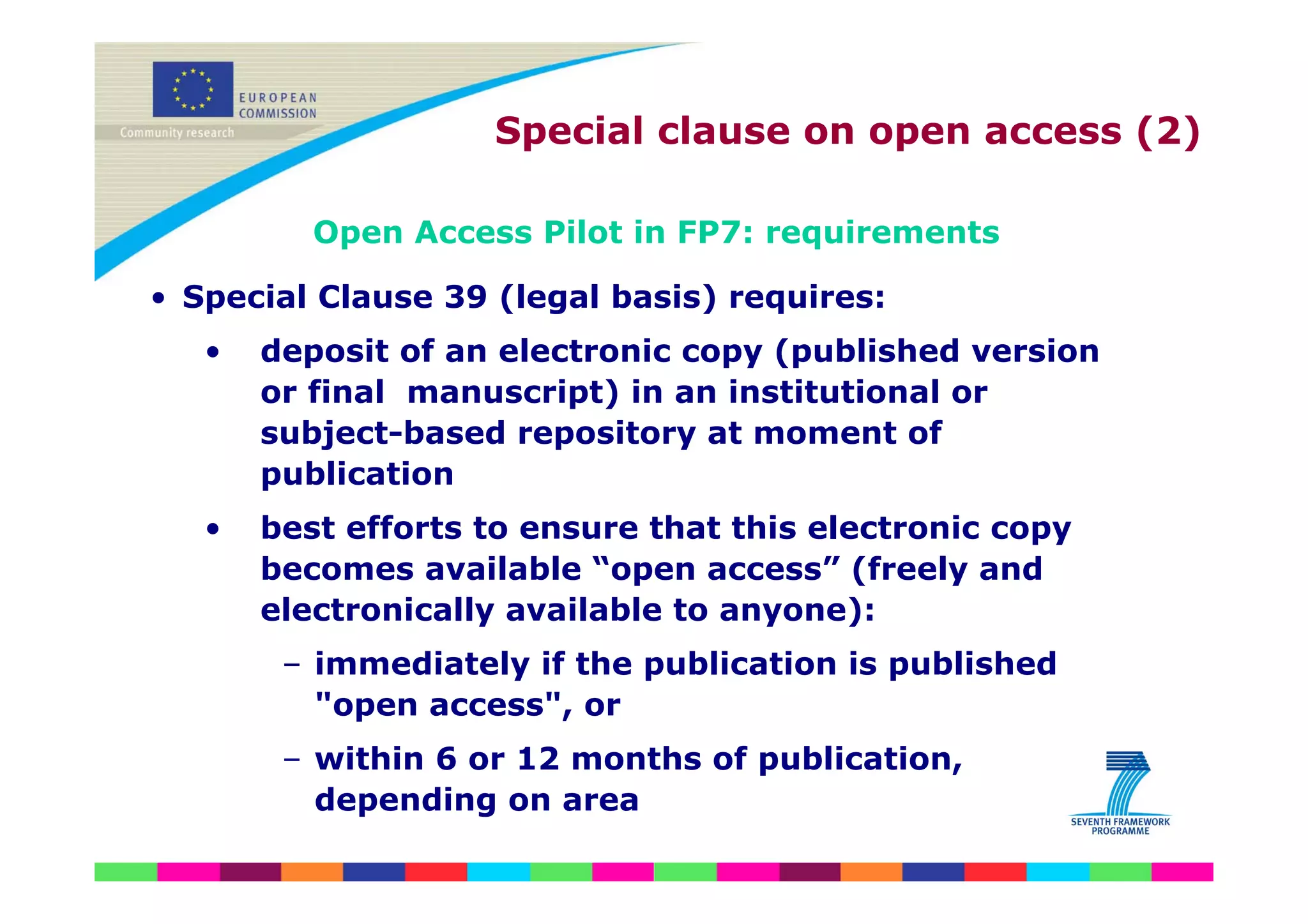Ec Open Access Pilot Ppt En