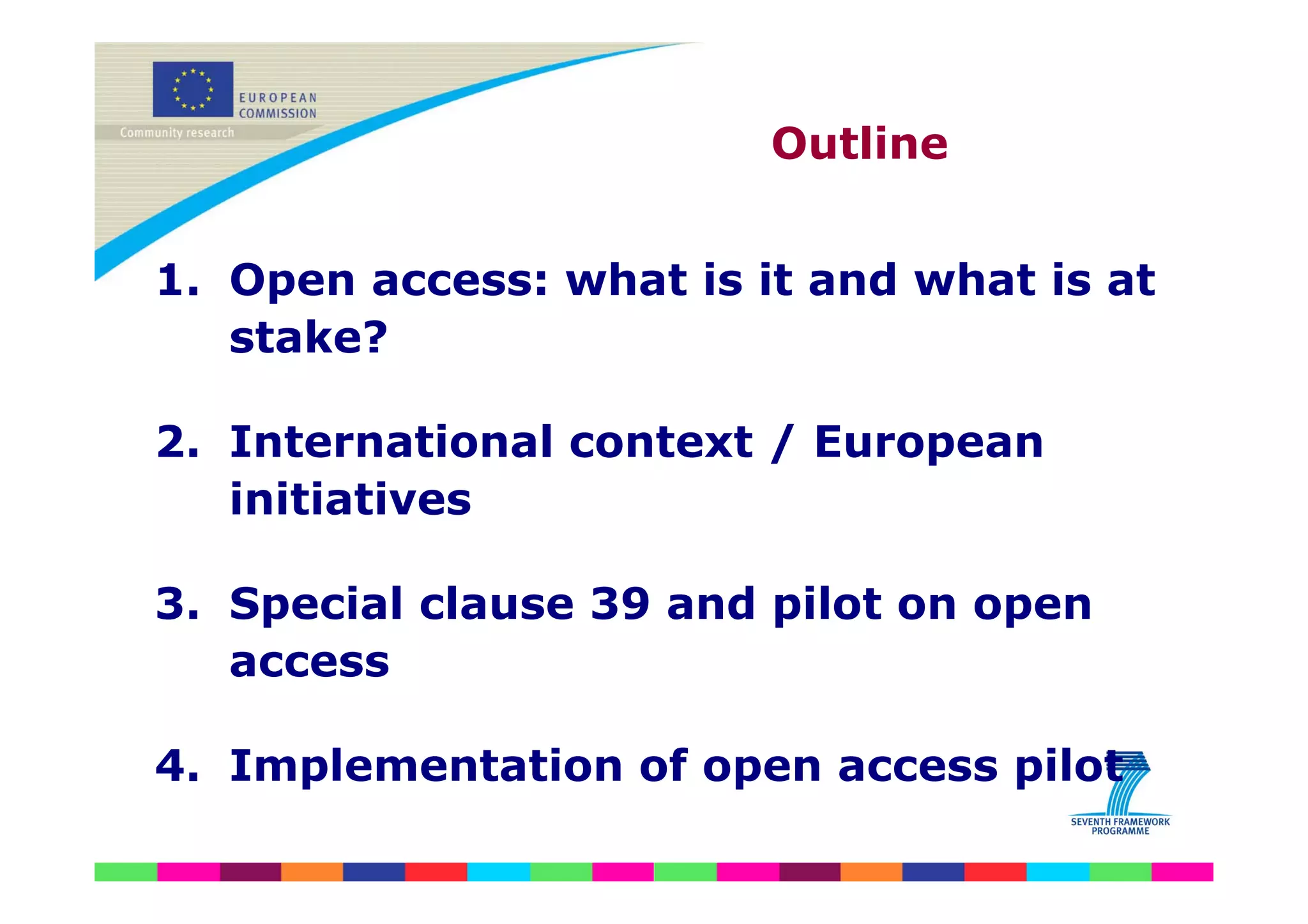 Ec Open Access Pilot Ppt En
