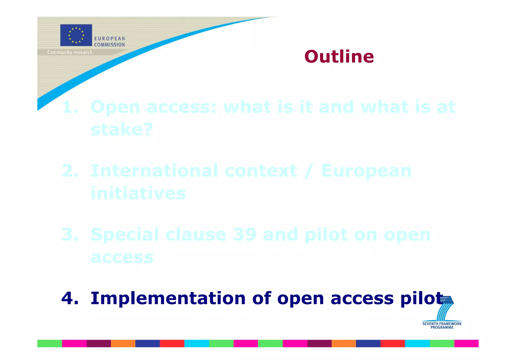 Ec Open Access Pilot Ppt En