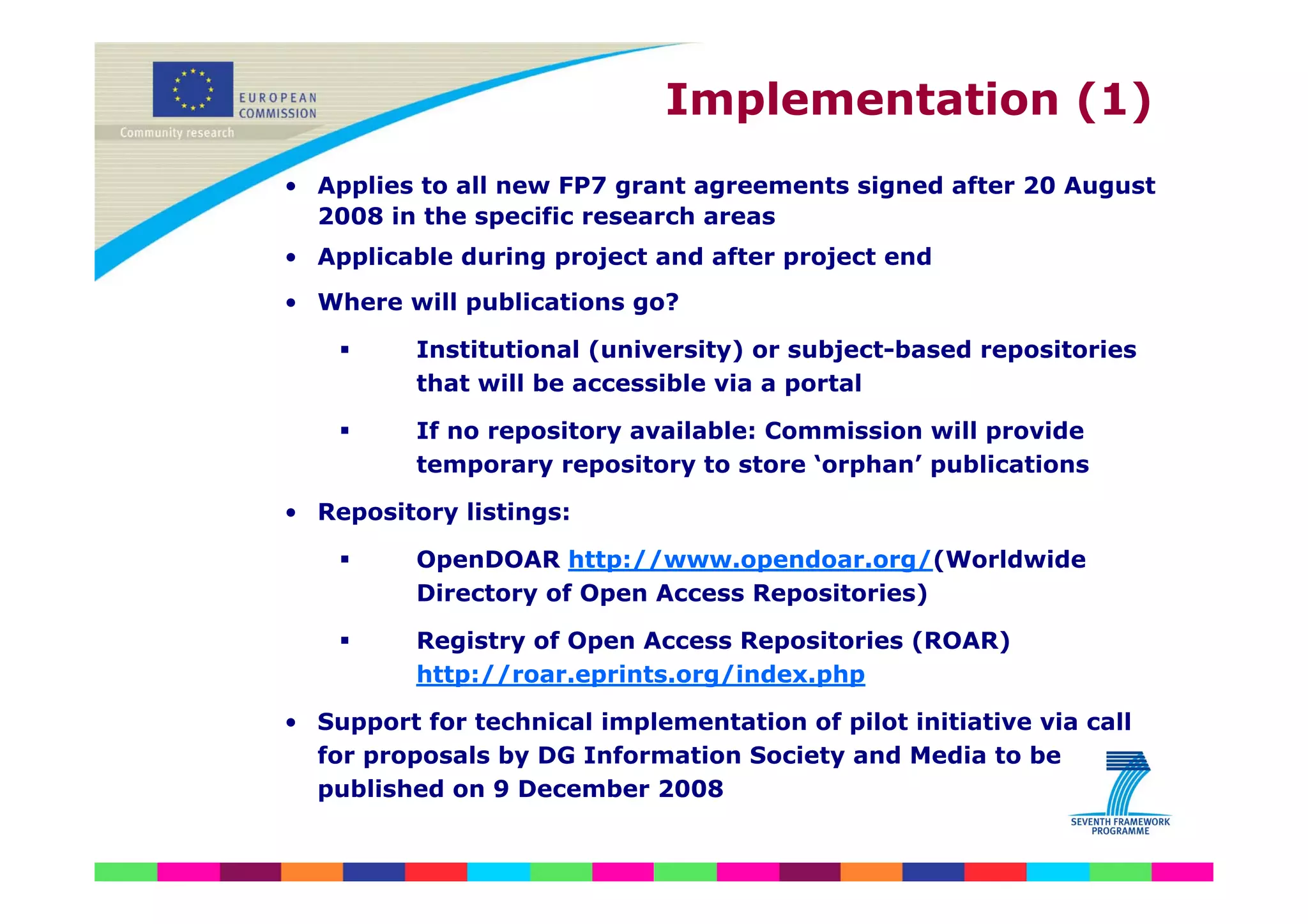 Ec Open Access Pilot Ppt En