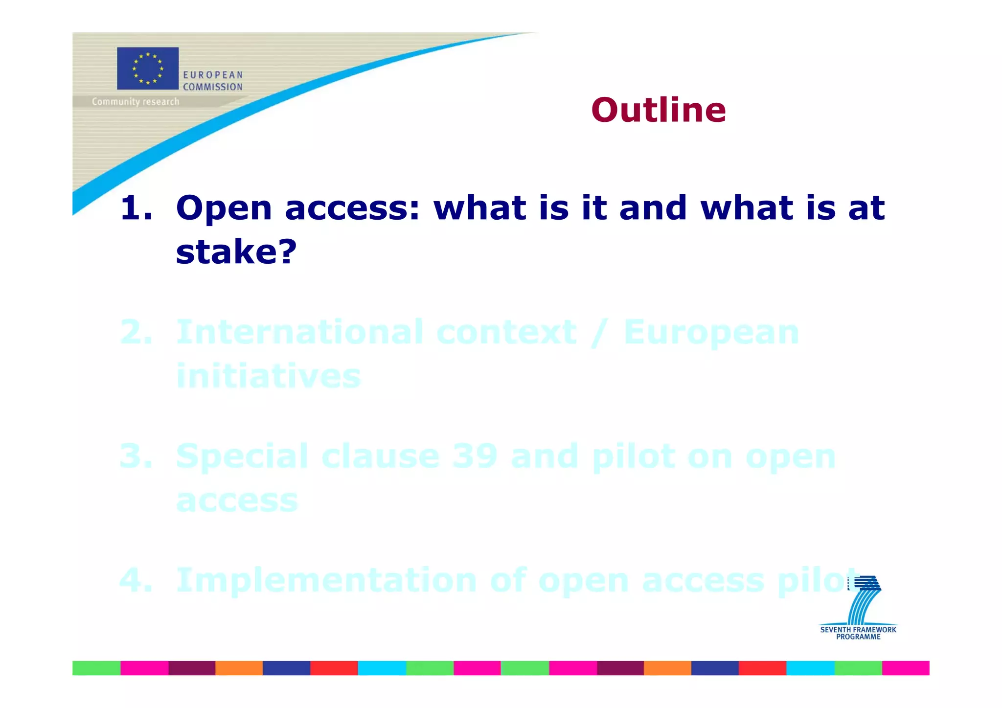 Ec Open Access Pilot Ppt En