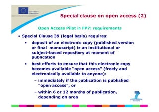 Ec Open Access Pilot Ppt En
