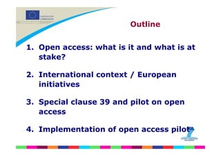 Ec Open Access Pilot Ppt En