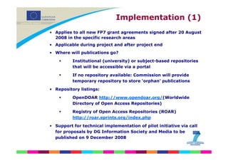 Ec Open Access Pilot Ppt En