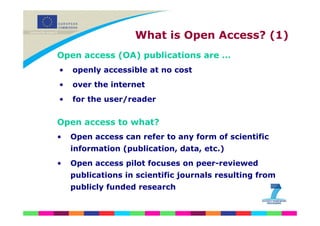 Ec Open Access Pilot Ppt En