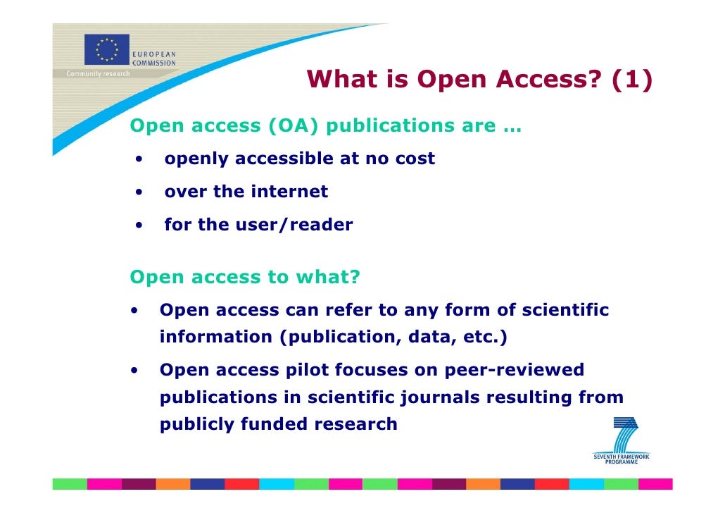 Ec Open Access Pilot Ppt En