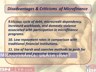 Micro Finance with statistics | PPTX