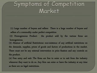 market - Types and their details