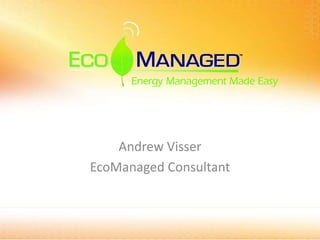 Andrew Visser
EcoManaged Consultant
 