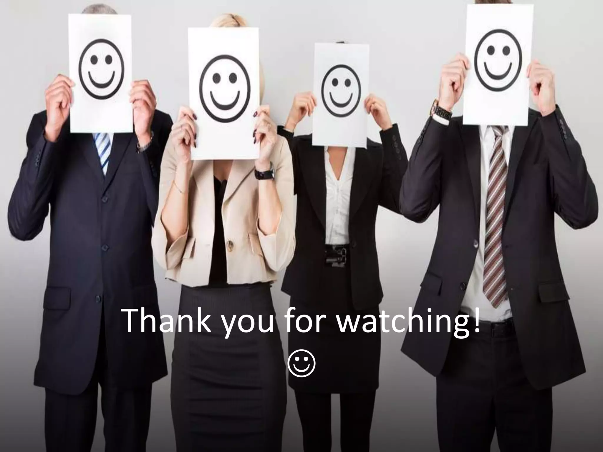 Thank you for watching!

 