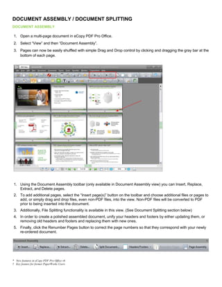 E copy pdf pro office 6 customer orientation guide | PDF