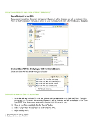 E copy pdf pro office 6 customer orientation guide | PDF
